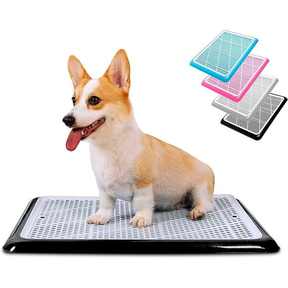 Dog Potty Tray/Puppy Pee Pad Holder 25”X20” Indoor Wee Training for‎ Sm & Med - Picture 1 of 5